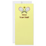 Strut Your Stuff Tennis Personalized Rack Card