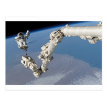 STS-114_Steve_Robinson_on_Canadarm2.jpg Postcards