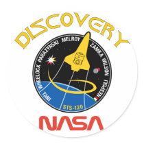 STS 120 Discovery stickers by NASA_and_Beyond STS 120 Discovery stickers