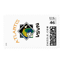 STS 122 Atlantis postage by NASA_and_Beyond STS 122 Atlantis postage