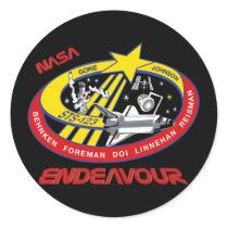 STS 123 Endeavour stickers by NASA_and_Beyond STS 123 Endeavour stickers