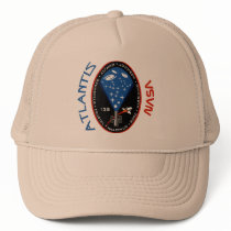 STS 125 Atlantis hats