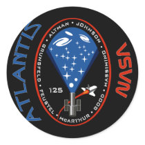 STS 125 Atlantis stickers