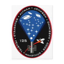 STS 125 Mission Patch Post Card