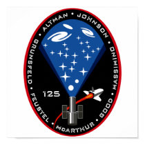 STS 125 Mission Patch posters