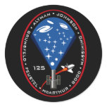 STS 125 Mission Patch stickers