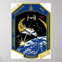 STS 126 Endeavour Posters