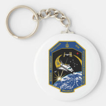 STS 126 Mission Patch Keychain