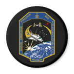 STS 126 Mission Patch Fridge Magnet
