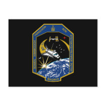 STS 126 Mission Patch Postcard