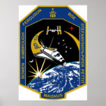 STS 126 Mission Patch Poster