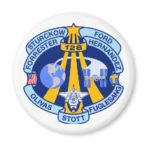 STS-128 Mission Patch magnets by NASA_and_Beyond STS-128 Mission Patch magnets