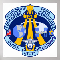 STS-128 Mission Patch Poster