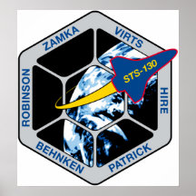 STS 130 Endeavour Posters