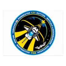 STS 131 Discovery Post Card