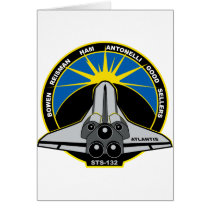 STS 132 Atlantis Card