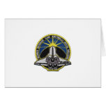 STS-132 space shuttle final flight Greeting Card