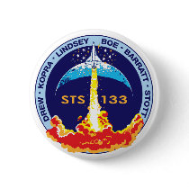STS-133 Discovery Pins