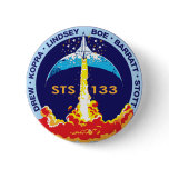 STS-133 Discovery Pinback Buttons