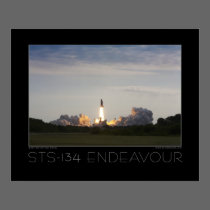 STS-134 Space Shuttle Endeavour posters