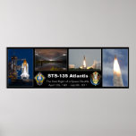 STS-135 Atlantis Final Flight Poster posters