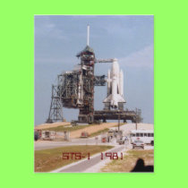 STS-1 1981 postcard
