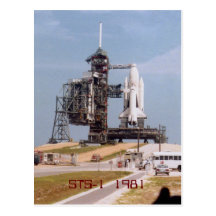 STS-1 1981 postcard