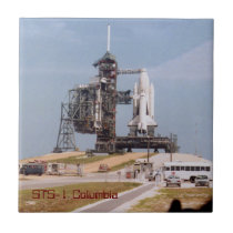 STS-1 Columbia 1981 tile tiles