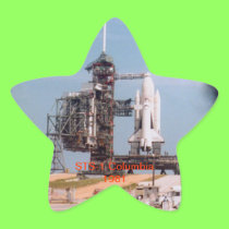 STS -1 Space Shuttle Columbia stickers