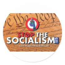 STS Logo Round Sticker