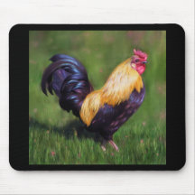 (Stuart Bantam Rooster Mouse Pads