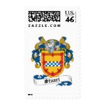 Stuart Family Crest Postage Stamp