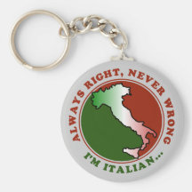 Stubborn Italian Funny Key Chains