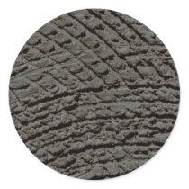 Stucco Round Sticker