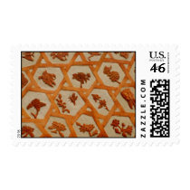 Stucco wall stamp