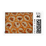 Stucco wall postage