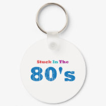 Stuck in the 80's keychains by doodles_designs Stuck in the 80's keychains