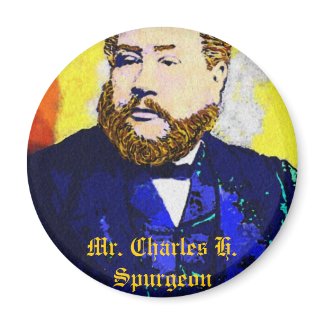 Stuck on Mr. Spurgeon Magnet magnet