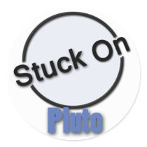 Stuck On Pluto Sticker by StuckOnPlutoGFX Stuck On Pluto Sticker