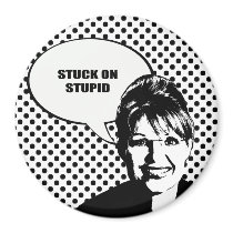 Stuck on Stupid Fridge Magnet