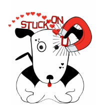 Stuck On U- Change Background color t-shirts