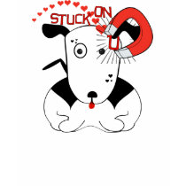 Stuck On U- Change Background color t-shirts