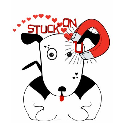 Stuck On U- Change Background color T Shirt by samack