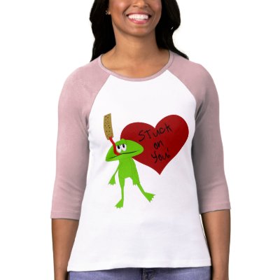 Stuck on You Valentine Shirt