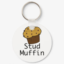 Stud Muffin Boy keychains by ifbabycouldtalk Stud Muffin Boy keychains