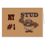 Stud muffin greeting card