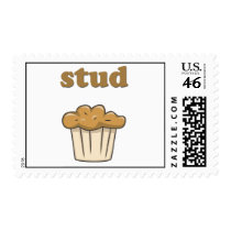 stud muffin postage stamps