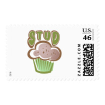 Stud Muffin Postage Stamp