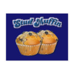 Stud Muffin Postcard