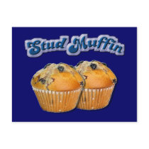 Stud Muffin Postcard